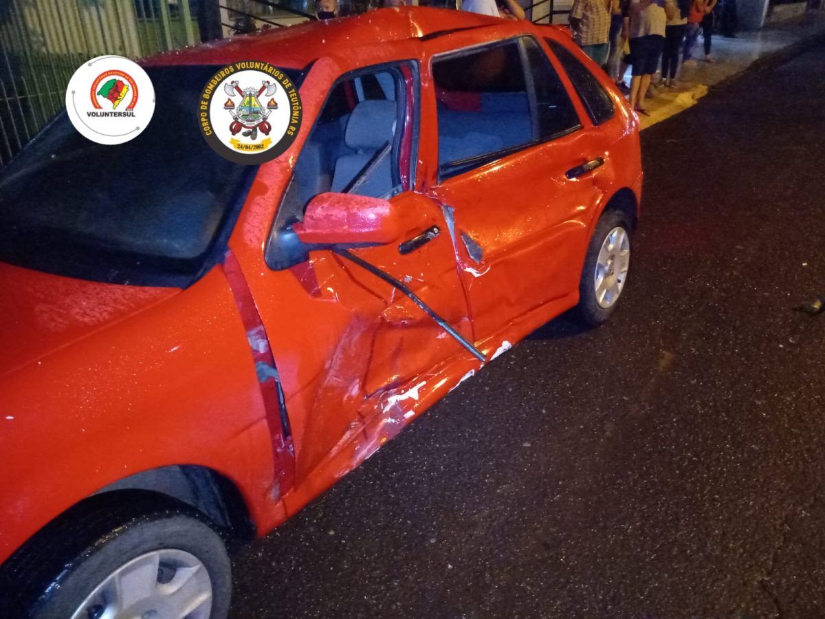 Motociclista fica ferido em acidente em Teutônia