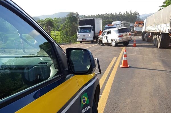 Acidente deixa seis pessoas feridas em Marques de Souza
