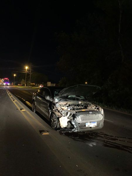 Colisão é registrada em Teutônia