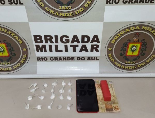 Jovem é preso por tráfico de drogas em Bom Retiro do Sul