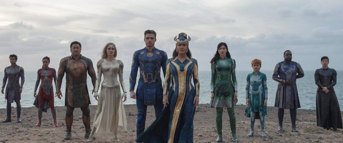 “Eternos”, novo filme da Marvel, é um épico religioso que não se decide entre arte e entretenimento