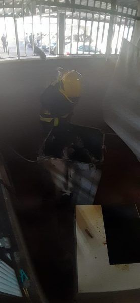 Bombeiros controlam princípio de incêndio em hotel, no Bairro Americano