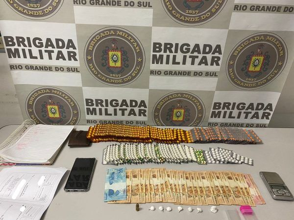 Brigada Militar prende homem por tráfico de drogas em Teutônia