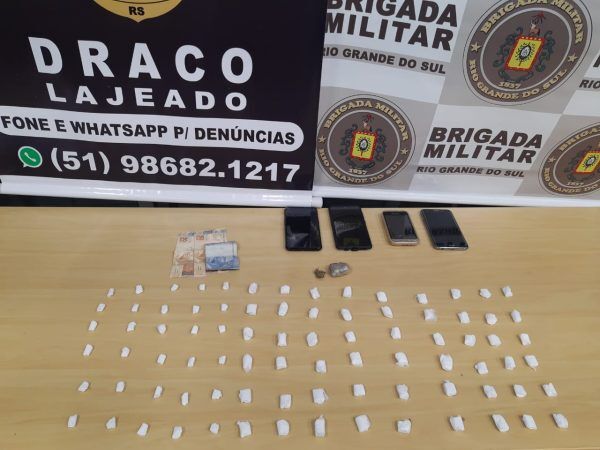 Operação conjunta prende homem por tráfico em Lajeado