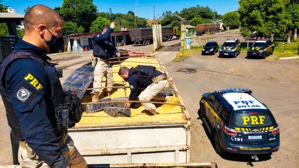 Maior apreensão de maconha no RS marca 2021 da PRF em Lajeado