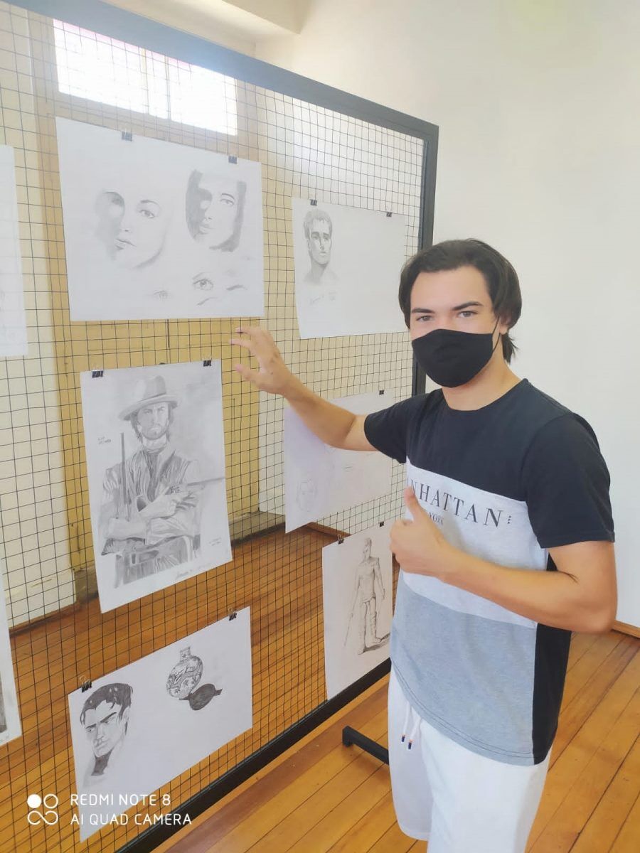 “O desenho é a minha vida”