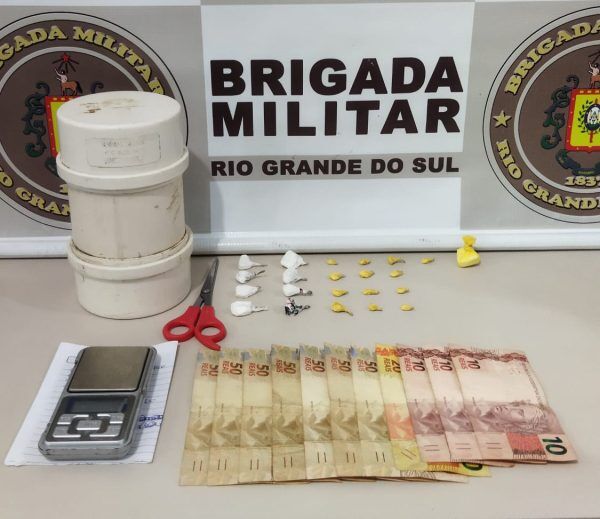 Homem é preso por tráfico de drogas