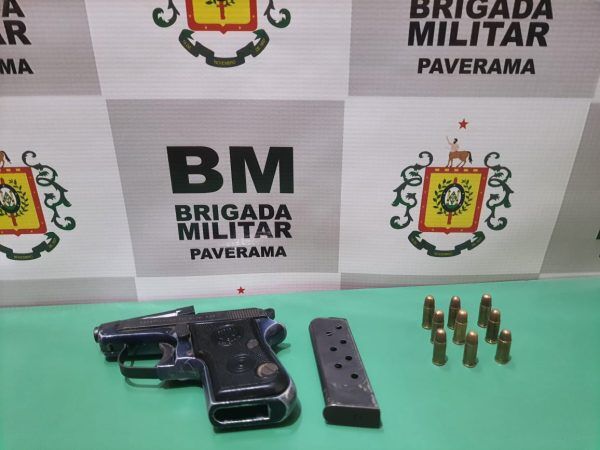 Homem é preso por porte ilegal de arma em Paverama