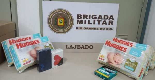 Homem é preso após furtar produtos de loja em Lajeado