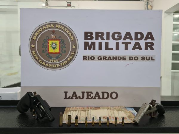 Homem é preso por porte ilegal de arma de fogo