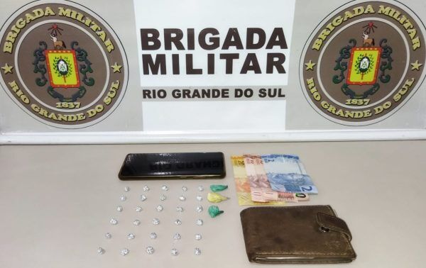 Brigada Militar prende traficante em Bom Retiro do Sul