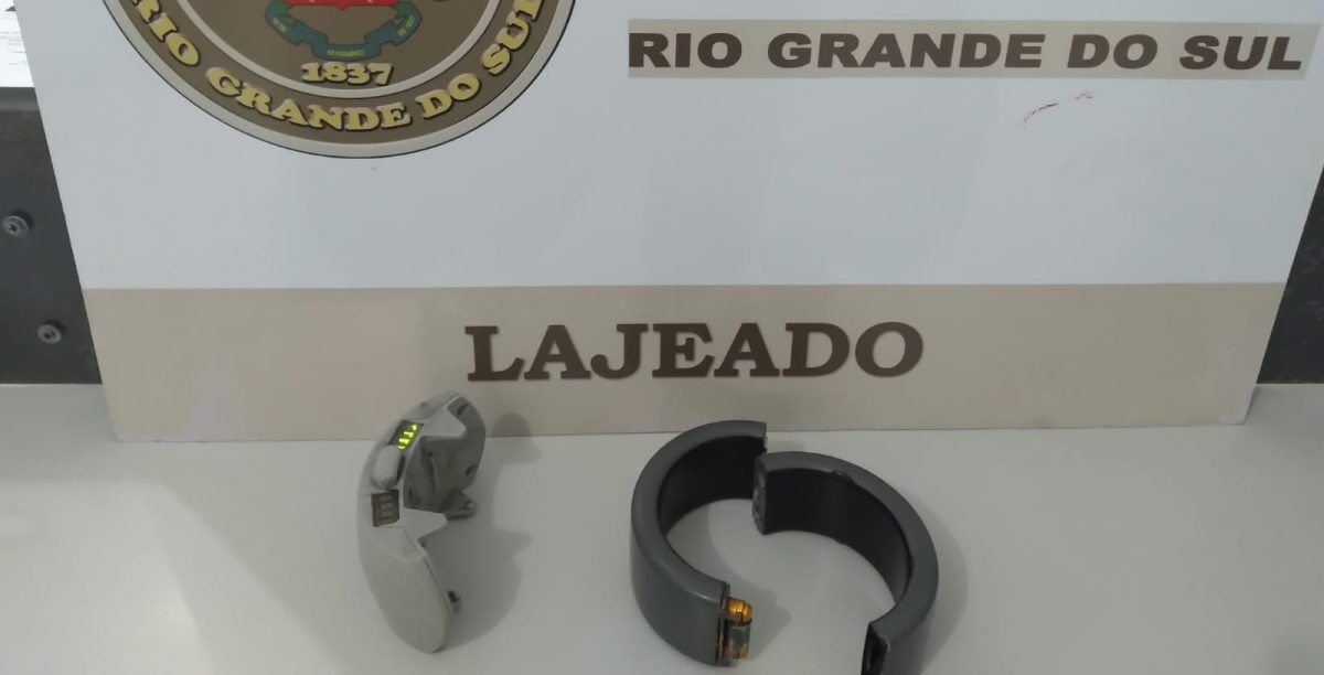 Foragido é preso após romper tornozeleira eletrônica em Lajeado