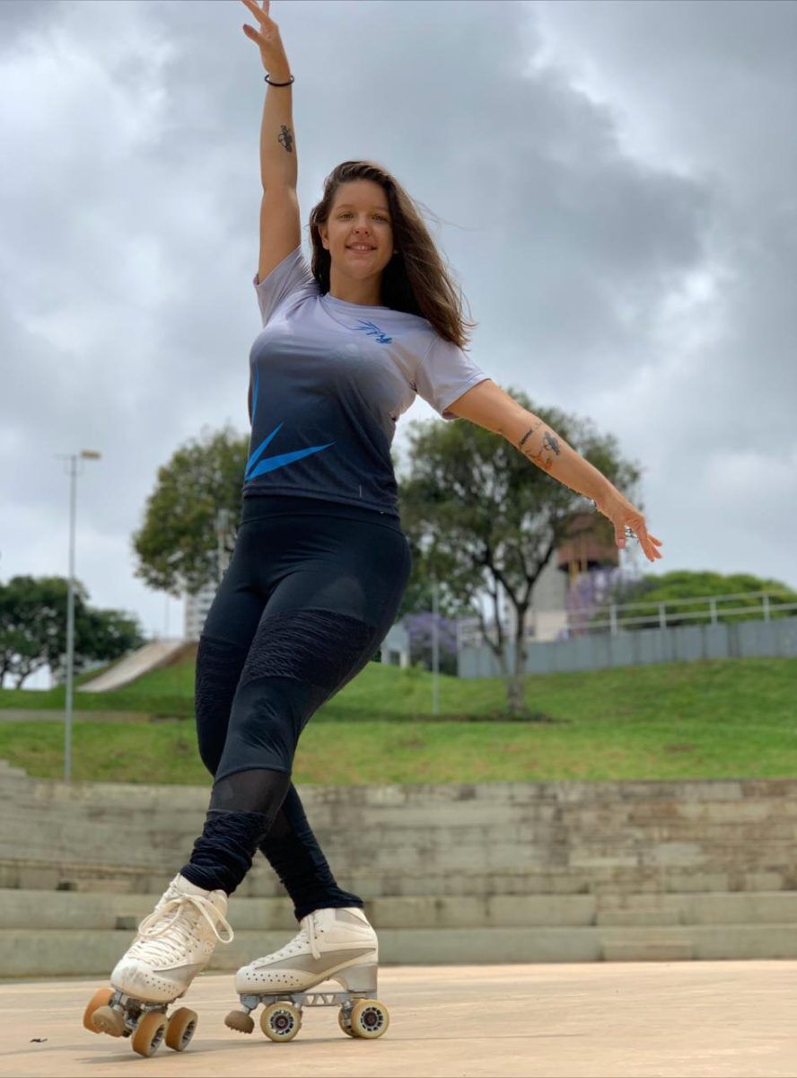 “Patinar é como voar sem asas”