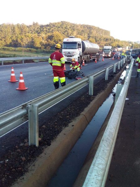 Motociclista morre em acidente na BR-386
