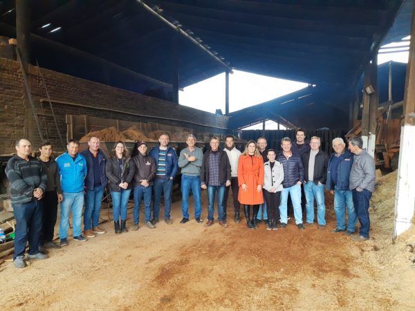 Sinduscom visita cerâmicas  em Marques de Souza