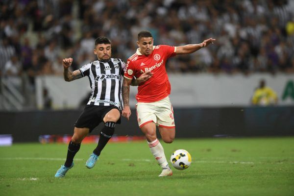 Internacional e Ceará empataram em 1 a 1 pelo Brasileirão