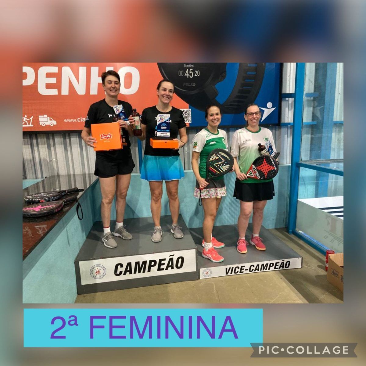 Atletas do Vale se destacam em campeonato de padel