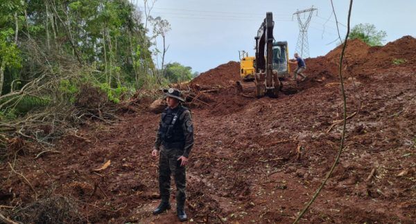 BM prende homem em flagrante por supressão de vegetação nativa em Cruzeiro do Sul