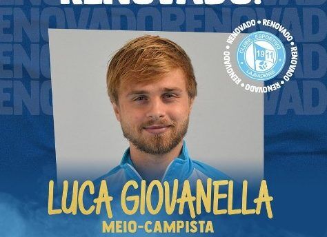 Lajeadense anuncia renovação com o meia Luca Giovanella