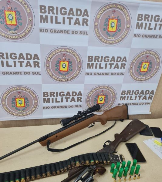 Homem é preso por crime ambiental e porte ilegal de arma