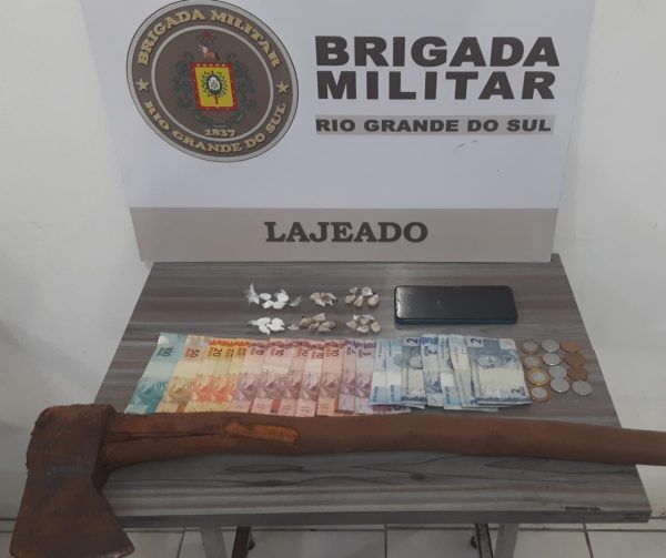 Homem é preso por tráfico de drogas em Lajeado