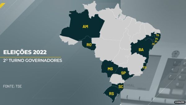 Confira os governadores eleitos em 2º turno