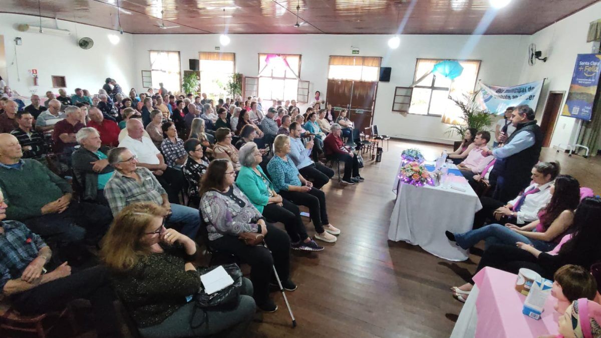 Evento da Liga Santa-Clarense reúne cerca de 200 pessoas