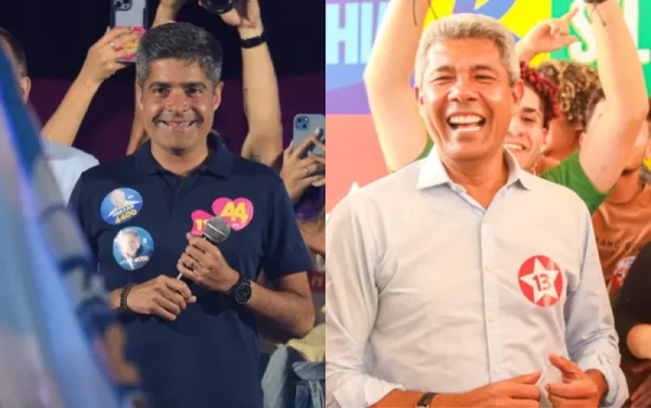Jerônimo e ACM Neto disputam segundo na Bahia