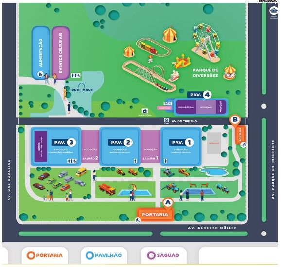 Feira regional inicia venda  de ingressos para o  parque