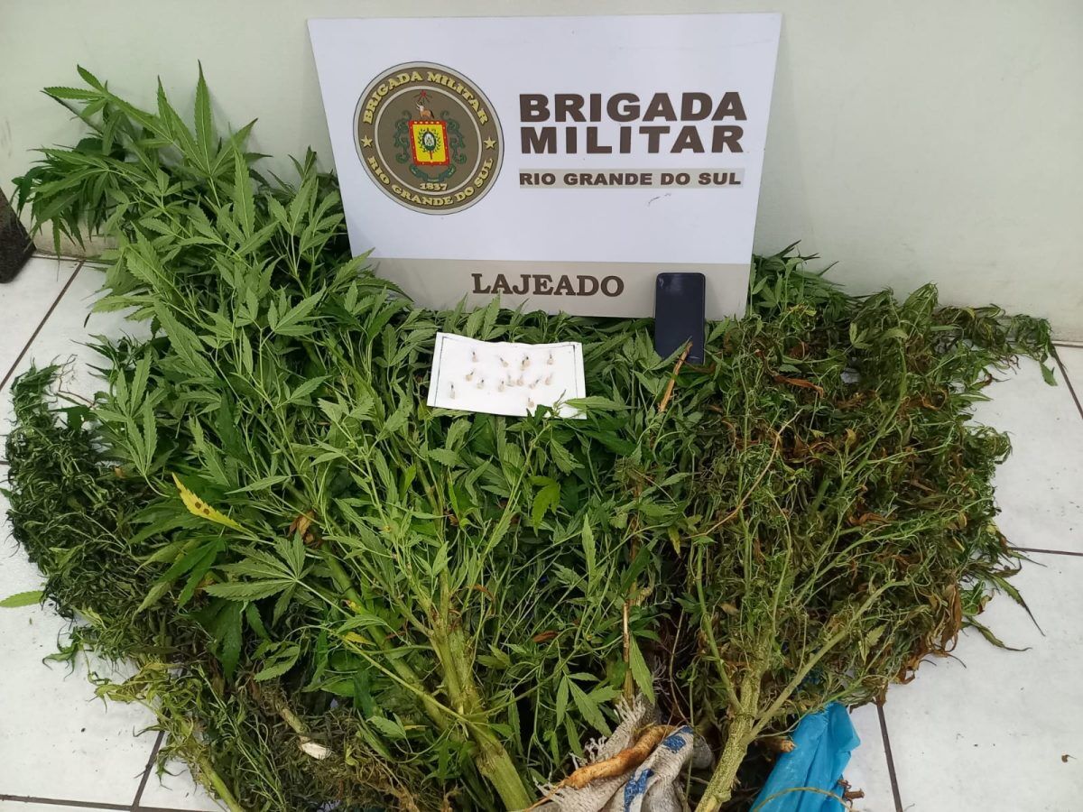 Homem é preso por tráfico de drogas em Lajeado