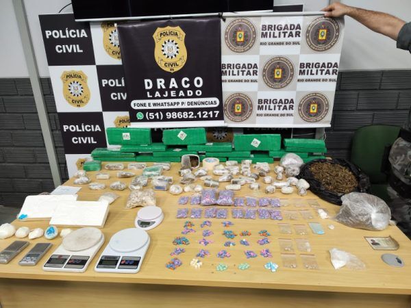 Draco e Força Tática prendem homem por tráfico de drogas