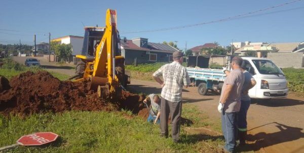 Parceria garante pavimentação no Alesgut, em Teutônia