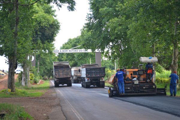 Daer retoma obras na entrada de Bom Retiro
