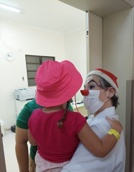 “É maravilhoso oportunizar um  sorriso ou um abraço carinhoso”
