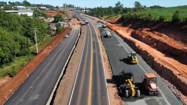Obras na BR-386 são suspensas para garantir segurança