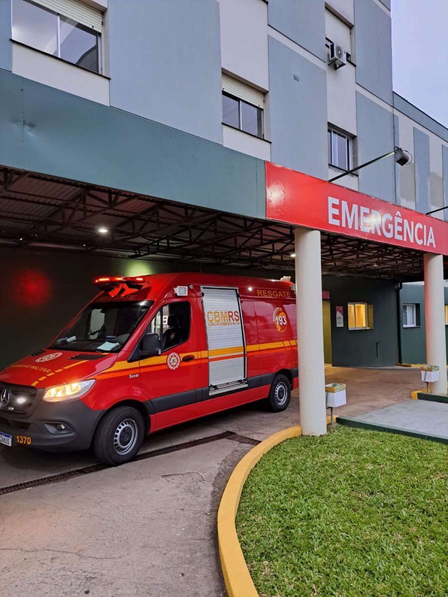 Criança cai de 4 metros de altura em Estrela