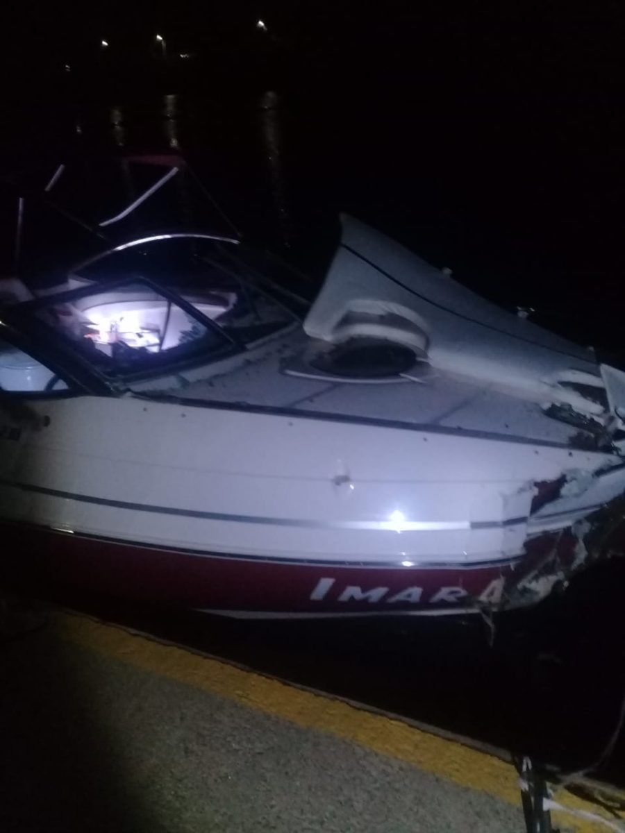 Acidente grave com lancha deixa sete feridos no Rio Taquari