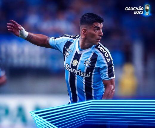 Com gol de Suárez no fim, Grêmio vence o Brasil de Pelotas