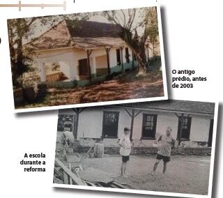 Há 20 anos, restauração da escola centenária