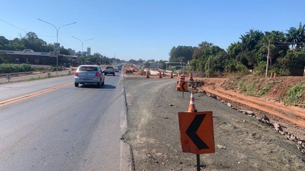 Obras na BR-386 alteram acesso para o bairro Montanha