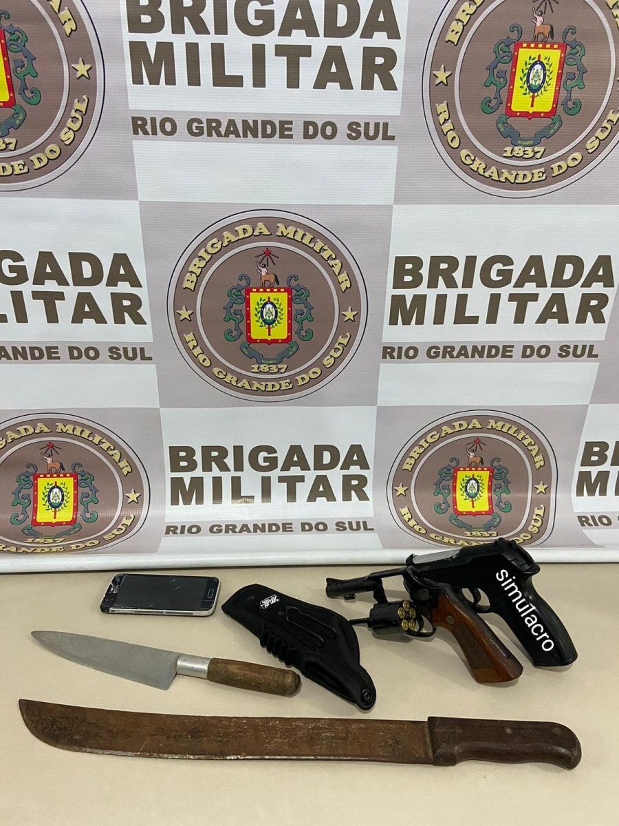 Jovem é preso por porte ilegal de arma