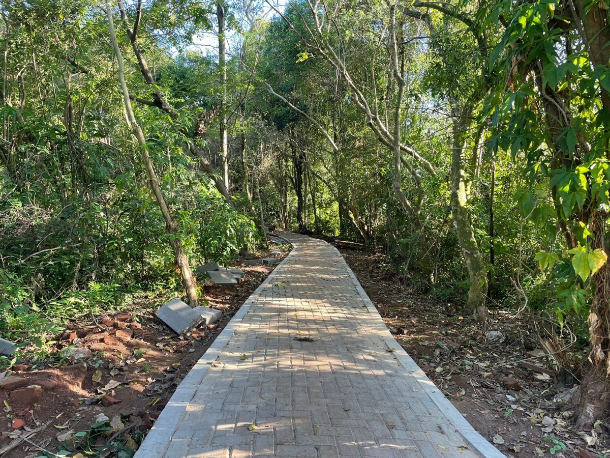 Estrela inicia construção de Trilha Ecológica junto à orla