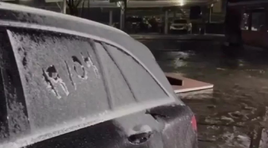 Sul do Brasil registra primeira queda de neve em 2023