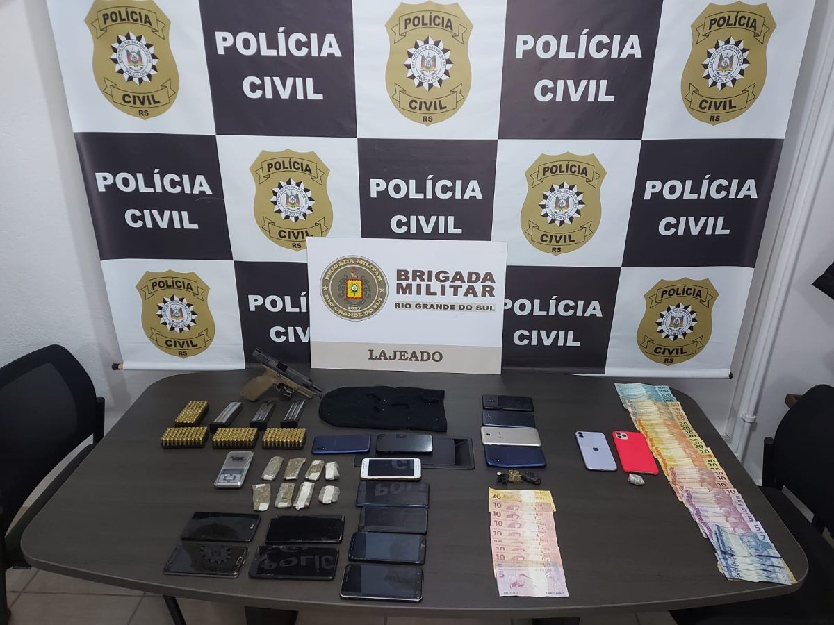 Operação para elucidar homicídios prende quatro em Lajeado