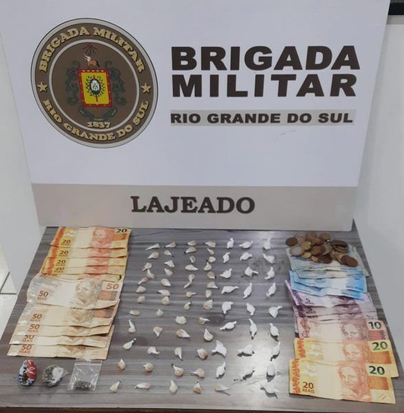 Jovem é presa por tráfico em Lajeado