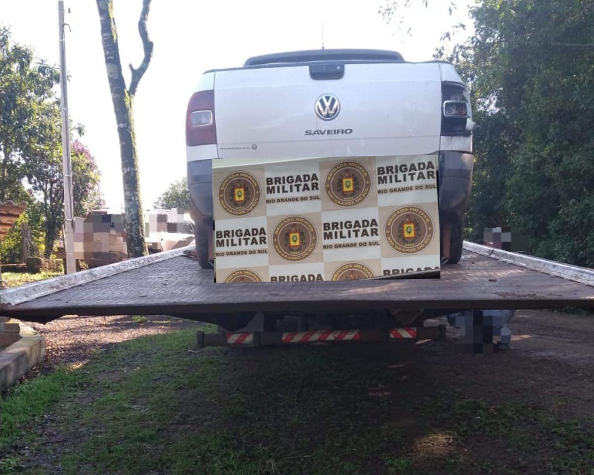 Jovem é preso por furto de veículo em Santa Clara do Sul