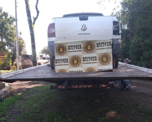 Jovem é preso por furto de veículo em Santa Clara do Sul