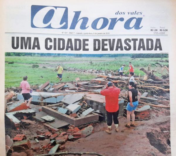 E a enchente de 2010?