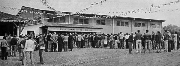 Inauguração de ginásio em Capitão