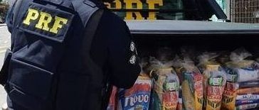 PRF faz campanha de arrecadação para desabrigados
